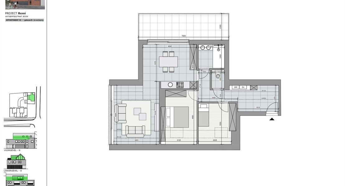 Nieuwbouwappartement te koop in BOOM