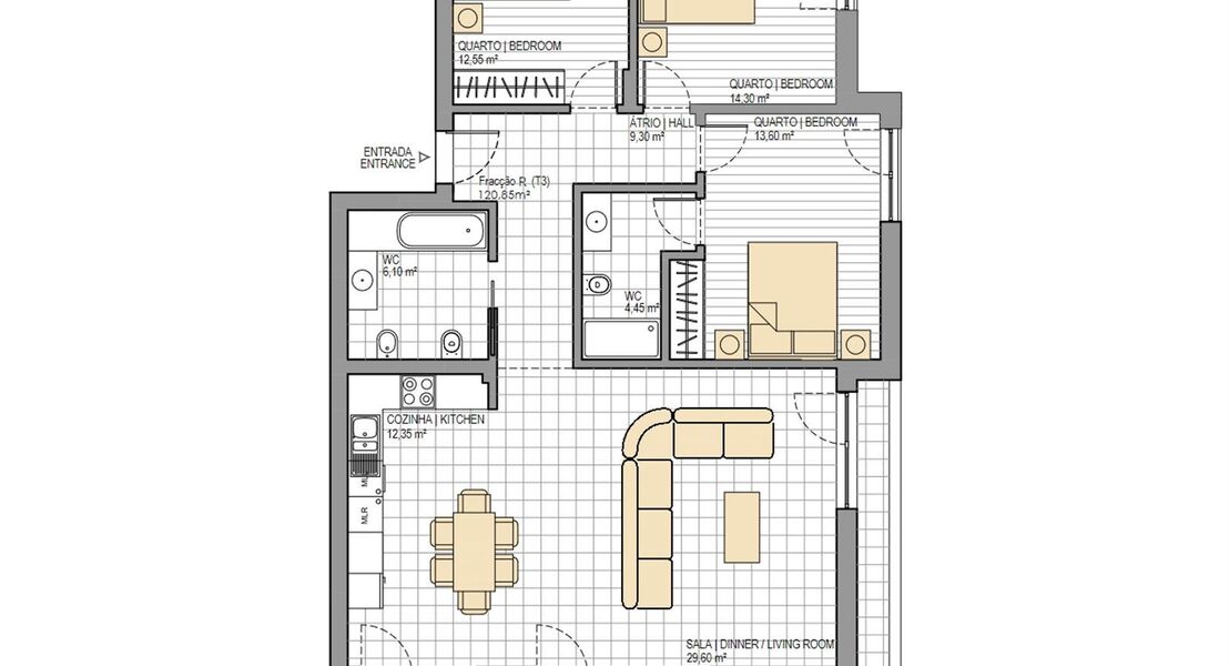 Nieuwbouwappartement te koop in SÃO MARTINHO DO PORTO