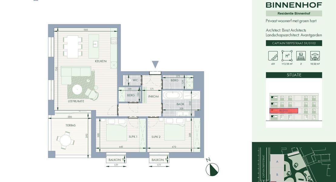 Nieuwbouwappartement te koop in WILLEBROEK